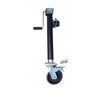 Roue Jockey Robuste Pour Remorque, Roue De Support Automatique, Cric Avec Roue Pour Remorque De Bateau, Roue Jockey Télescopique, Cric Pivotant Robuste À Boulonner, Capacité De 2 000kg(10lift)
