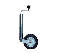 Roue jockey WAMO 150 kg : solide, sûre, simple - Le compagnon idéal pour votre remorque | Plus de confort lors de la manivelle grâce au palier de butée | Robuste et durable pour tous les défis
