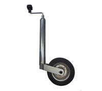 Roue jockey Winterhoff Ø48 mm environ avec jante en acier
