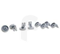 Roue Lave vaisselle pour Bauknecht, Whirlpool Panier inférieur 8 Pièces 481252888112