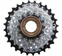 Roue libre 6v. shimano 14-28 argent Argent