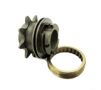 Roue libre à roulement 9T pour vélo de course, pignon à 9 dents avec roulement intérieur, 24 mm de diamètre extérieur 17,5 mm, pièce de rechange pour volant d'inertie en acier léger