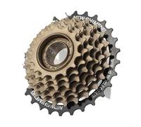Roue libre à visser 6/7/8 vitesses 13/14-28T en acier à haute teneur en carbone pour vélo de route ou de montagne, changement fluide, résistant à la rouille, marron (7 vitesses)