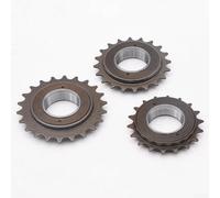 Roue libre à vitesse unique 16/18/20 dents 35 mm 1/2 x 1/8 pignon fileté pour vélos de banlieue Fixie et Urban (22T)