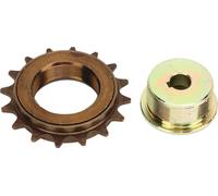 Roue libre Adaptateur d'entraînement gauche Set Iron Sturdy Construction pour MY1016Z MY1016 MY1018 MY1020 MOTOR 16T -Pignon de chaîne