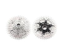 Roue Libre Cassette 12 Vitesses 9-50T Câble 11S Volant d'inertie en Acier Pignon de vélo de Montagne 11 V Pièces de vélo(Silver 11S 9-42T)