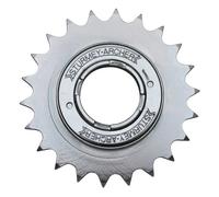SunRace Roue libre 1 vitesse 22 dents – argent – chaîne 3.30 – 1/2 x 1/8