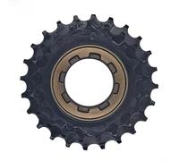 Roue libre de vélo à 3 vitesses 18T 21T 24T, volant d'inertie en acier pour moyeu de rotation de vélo pliable, cassette arrière noire de 98,5 mm de diamètre pour changement de vitesse en douceur