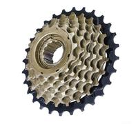 Roue libre en acier pour vélos à 7 vitesses avec diamètre extérieur de 113 mm et alignement vertical d'engrenage précis