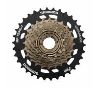 Shimano Tourney Tz500 Cassette Doré 7s / 14-34t Gold