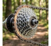Roue libre pour vélos 678 vitesses en acier résistant à la rouille avec filetage usiné de précision pour une intégration sécurisée du moyeu (6)