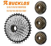 Roue libre rotative BUCKLOS pour vélo 5V 6V 7V 8V 9V 10V, roue libre à visser pour vélo 5/6/7/8/9/10 vitesses 8SPEED 13-32T