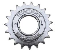 SunRace Roue libre 19 dents chromée pour chaîne 1/2" x 3/32"