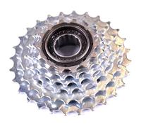 Roue libre vélo - 6 Vitesses - 14X28 - couleur argent