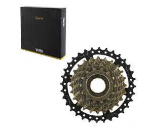 ROUE LIBRE WAG MEGADRIVE 7 VITESSES 14-32 DENTS FILET VTT MARRON NOIR