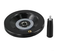 Roue manuelle de 15,2 cm pour les applications de fraisage et de meulage, dispose d'une poignée rotative pratique pour une meilleure utilisation (B)