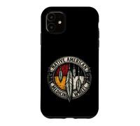 Roue médicinale à Quatre Directions en Plume indigène Coque pour iPhone 11