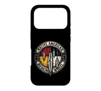 Roue médicinale à Quatre Directions en Plume indigène Coque pour iPhone 17 Pro