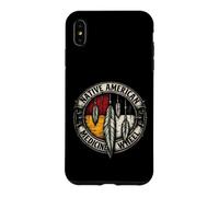 Roue médicinale à Quatre Directions en Plume indigène Coque pour iPhone XS Max