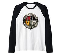 Roue médicinale à Quatre Directions en Plume indigène Manche Raglan