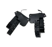 Roue Motrice D'aspirateur Robot, Compatible For Trouver, E10, Compatible For MOVA, E10 Kit De Moteur De Roue Gauche Droite De Remplacement For Accessoires De Balayeuse(A pair)