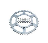 Roue motrice de pignon arrière de Plaque de chaîne en Acier Compatible avec Les modèles de Moto EXC EXE SXS SX XCW MXC LC4 SMR LSE 125 250 350 450(49T)