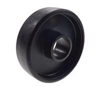 Roue noire en plastique 2-Shot d'origine et authentique pour séries Numatic Henry, Basil, Charles, Edward, George, Hetty, James