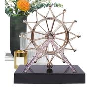 Roue Panoramique À Moto Perpétuelle, Pièce maîtresse Roue Panoramique | Modèle De Roue Panoramique Avec Sculpture Artistique De Table,Décorations Créatives Pour Le Bureau À La Maison Avec Mouvement