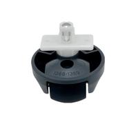 Roue pivotante avant d'origine for aspirateur Roborock S5 Max/S6 Pure/S7 MAXV/Q7/Q5/S8 - Pièces détachées for aspirateur(Black)