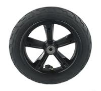 Roue pneumatique complète noire de 200 x 45 mm, pneu antidérapant absorbant les chocs avec chambre à air en caoutchouc butyle, pièce de rechange pour trottinette électrique
