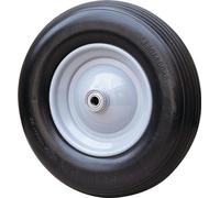 Roue polymère D.400mm Largeur de roue 100mm entièrement moussée,incl.axe CAPITO