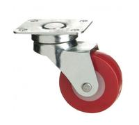 Roue polyuréthane plaque 40 mm