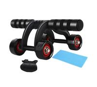 Roue Pour Abdominaux Avec Élastique - Rouleau D'Entraînement De Vélo | Roue Pour Abdominaux Professionnel | Roues À Rouleaux Perr Exercices Perr Maison, Lieu De Travail, Voyage, Gym, Voyage De Travail