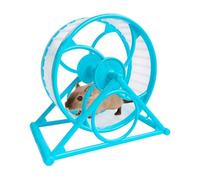 Roue pour animaux de compagnie - Disque rotatif silencieux, anneau à mouvement clair, piste antidérapante | Conception de système de rotation ultra douce, structure de base d'équilibre en PVC transpar