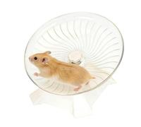 Roue pour Hamster | Jouets de Course pour Petits Animaux avec Support | Roues d'exercice silencieuses pour Hamster | Réservoir pour Petits Animaux, Chinchilla, Gerbille, Tortue, Reptile, Furet