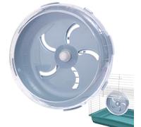 Roue pour hamster - Roue de 6,89 pouces - Roues en polypropylène - Jouet d'exercice silencieux, sûr et confortable avec design amovible pour un nettoyage facile, idéal pour les hamsters nains