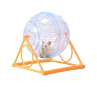 Roue pour hamster - Roues d'exercice silencieuses pour hamster | Balle d'exercice silencieuse pour hamster, roue gerbille transparente, jouets amusants pour chinchilla et accessoires de cage pour