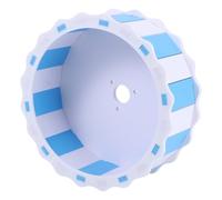 Roue pour Hamster Silencieuse en Bois Bleu pour Petits Rongeurs | Usage à Maison pour L’animal, de Jeu, Entretien Facile, Convient aussi Souris