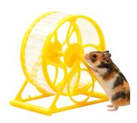 Roue pour hamsters, accessoire silencieux et respirant pour animaux ennuyés, roue d'exercice pour hamsters pour course en cage, pour petites et moyennes races Golden Bears lapin hérisson gerbil