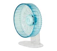 Roue pour Hamsters silencieuse, Hauteur réglable, Rotation silencieuse pour Les Exercices, de Course et sûre pour la Colonne vertébrale, Jouet Rotatif à Double roulement pour Hamsters S