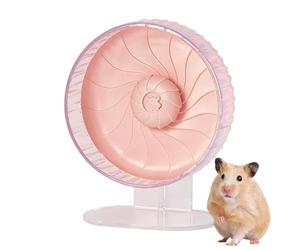Roue Pour Hamsters Silencieux - Habitat Avec Hauteur Réglable, Silencieux Et Tournant | Roue Pour Hamsters Nains | pour Enrichissement Environnemental de Hamster Souris Bouclés Furet Lapin