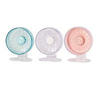 Roue pour hamsters silencieux - P?r Habitat rotatif silencieux en hauteur réglable | Roue P ?r Exercices pour hamsters nains | Enrichissement P ?r Animaux de compagnie ?er ?riceti, Lapin