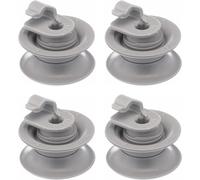 Roue pour panier supérieur pour lave-vaisselle compatible Bosch 00165313 10032849