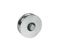 Roue pour portails Ibfm 1 roulement à billes gorge ronde d. 20 art. 364 DIAMÈTRE 60