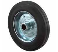 Roue pour Roulette Fixe 160mm Caoutchouc Portance 135kg Rouleau Lenkrollen Haut