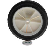 Roue pour tondeuse à gazon diamètre 200mm alésage 12.7mm