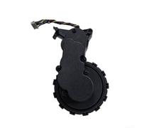 Roue principale gauche et droite pour aspirateur robot Jonr P20 Pro, pièce de rechange compatible avec base auto-vidante pour nettoyage des sols en bois dur et moquette, design de couleur noire