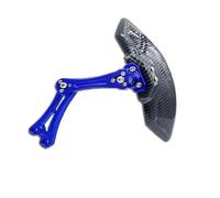 Roue Protection Garde-Boue Garde-boue De Roue Arrière Réglable Pour Moto Extension Universelle Accessoires Moto Garde-Boue Extension(Blue)
