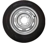Roue Remorque 145/80x13 - 4TR130 - Charge 425 kg - Jante + Pneu 13 pouces