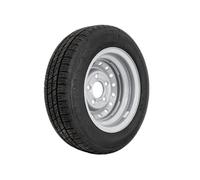 Roue renforcée pour remorque KENDA 155/70 R12C 104/102N avec jante acier KENDA 4.5Jx12 H2 5x112 ET20 - roue complète 12 pouces pour remorques lourdes, charge 900 kg